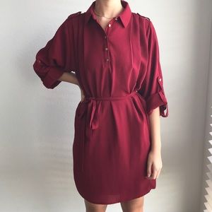 Forever 21 Flannel Style Dress